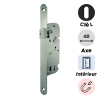 Serrure magnétique à trou de clé L Abus MAGN - Axe 40