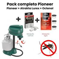 pack trampa de mosquitos pioneer y recargas