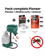 pack trampa de mosquitos pioneer y recargas